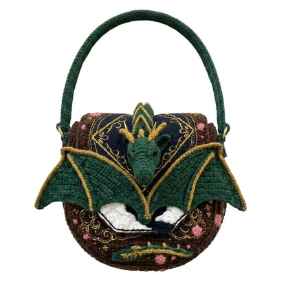 Crochet Dragon Bags - PRE ORDER ONLY