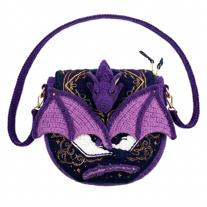 Crochet Dragon Bags - PRE ORDER ONLY
