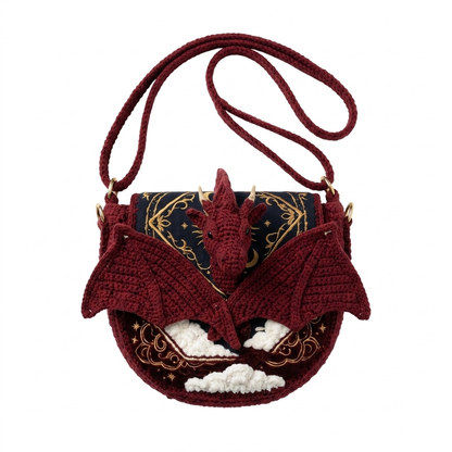 Crochet Dragon Bags - PRE ORDER ONLY